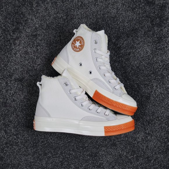 Converse Cold Protection Orange sale/poudre blanche de riz - Picture 6 of 9
